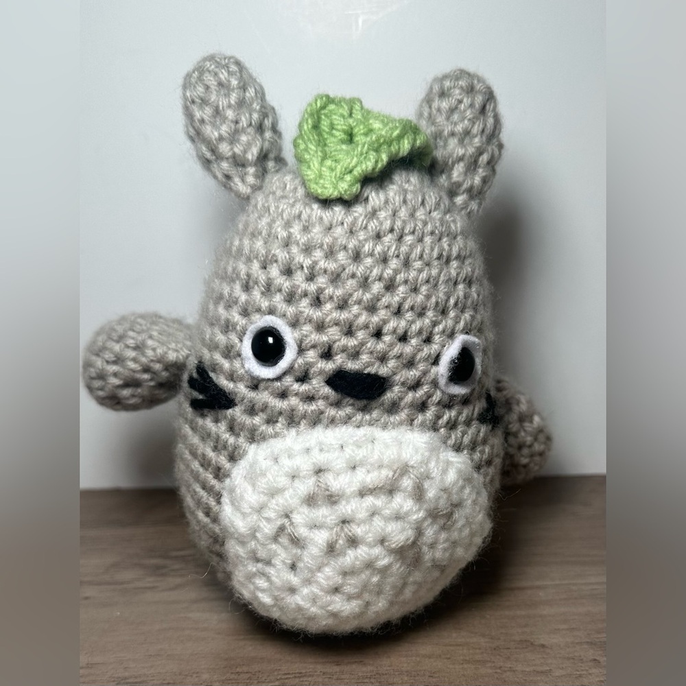 Handmade Crochet Totoro - My Neighbor Totoro‎ New Plush 6”